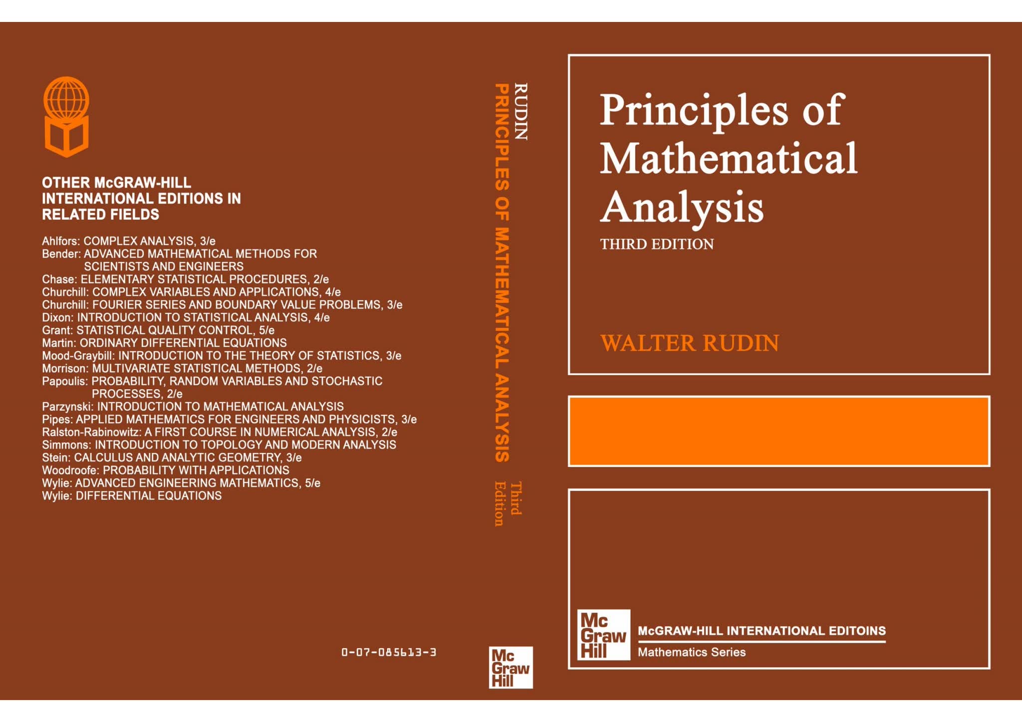 Principles of Mathematical Analysis, Third Edition
